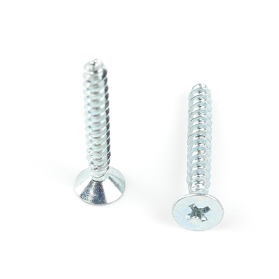 工業(yè)熊10B21碳鋼環(huán)保藍(lán)白鋅(48/72h)十字沉頭平尾塑膠件專(zhuān)用自攻釘Q/GYX